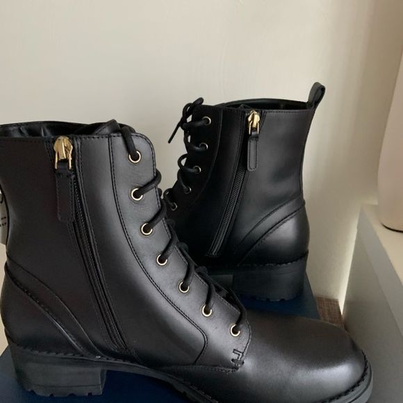 Cole Haan Shoes - NWT Cole Haan Camea Lug Sole Combat Boots